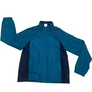 V🌺 DANSKIN NOW LIGHTWEIGHT WINDBREAKER JACKET COAT EUC